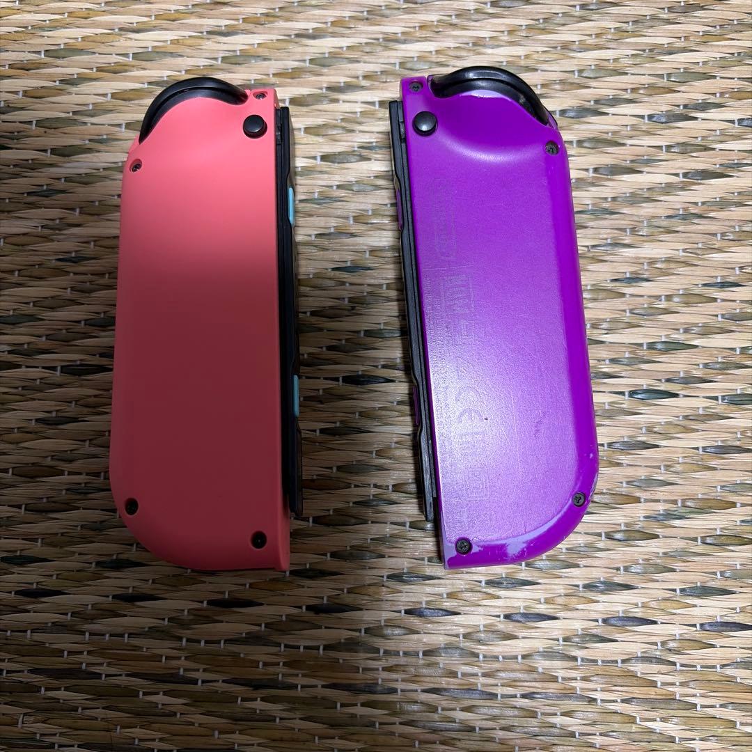 訳アリ ジャンク switch 液晶 本体とジョイコン　ドック　ケーブル