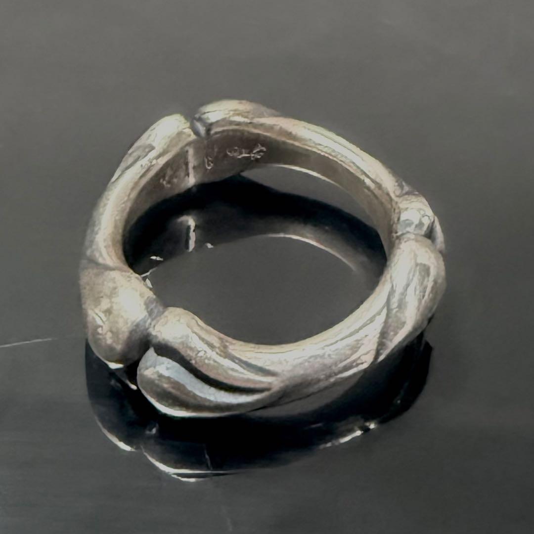 Rat Race Heart Bone Ring(10号) silver925