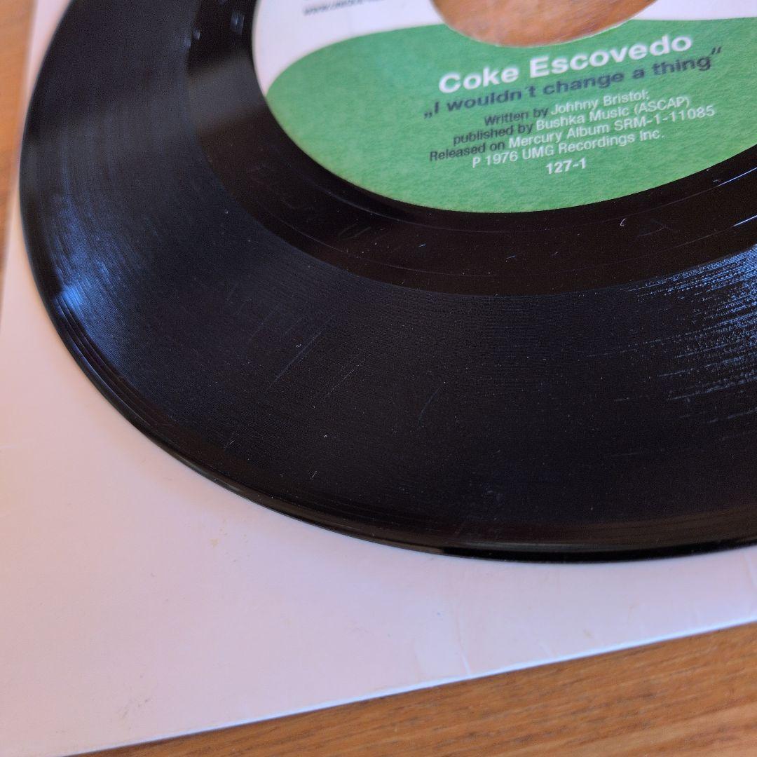 【レコード EP】Coke Escovedo