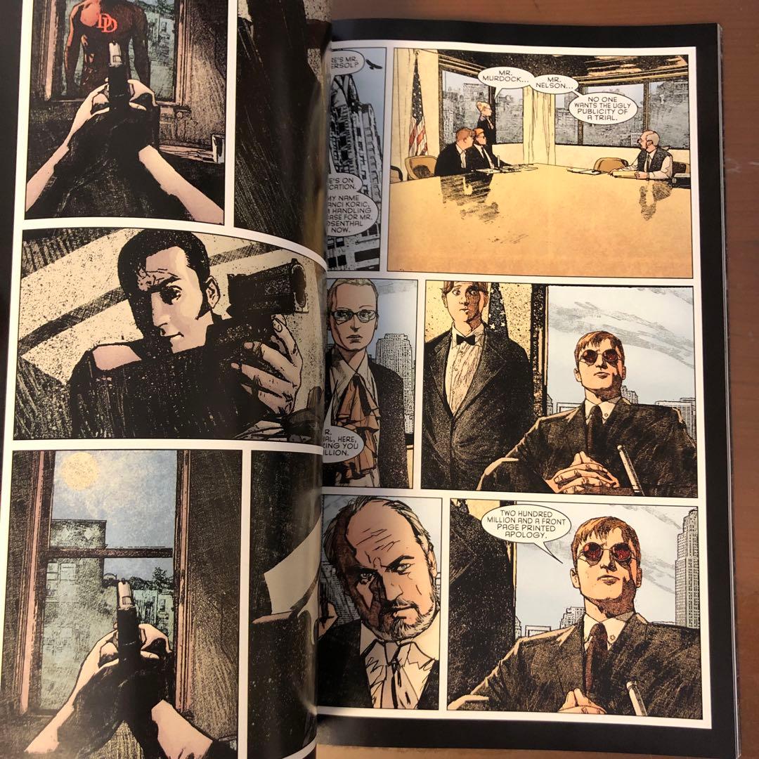 洋書 Daredevil: The Man Without Fear: Bendis