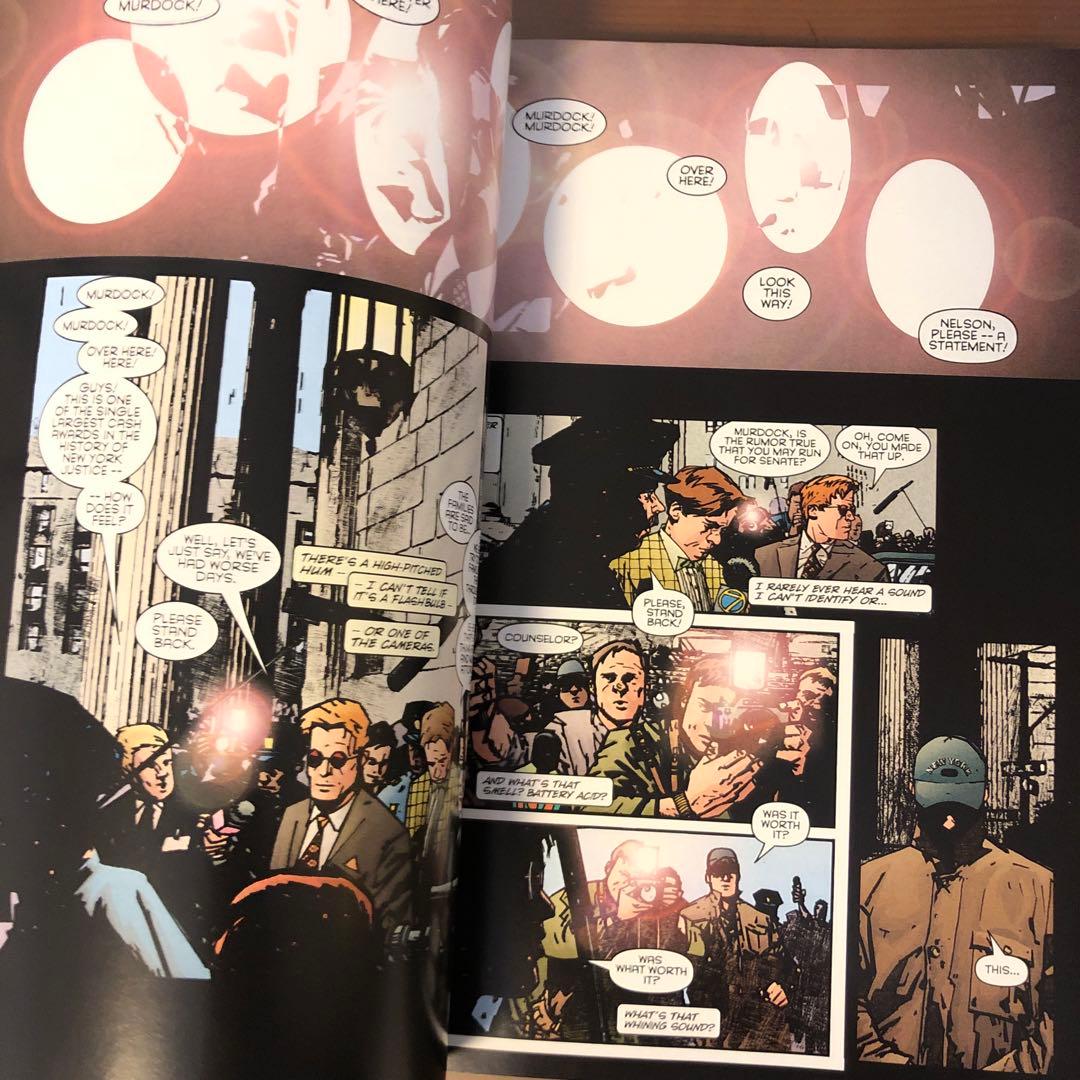 洋書 Daredevil: The Man Without Fear: Bendis