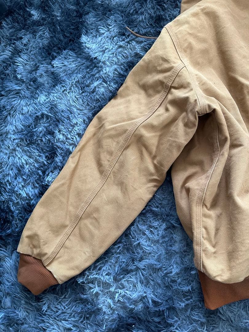 Carhartt J131USA製 Mサイズ ブラウンカーハート ダックパーカー