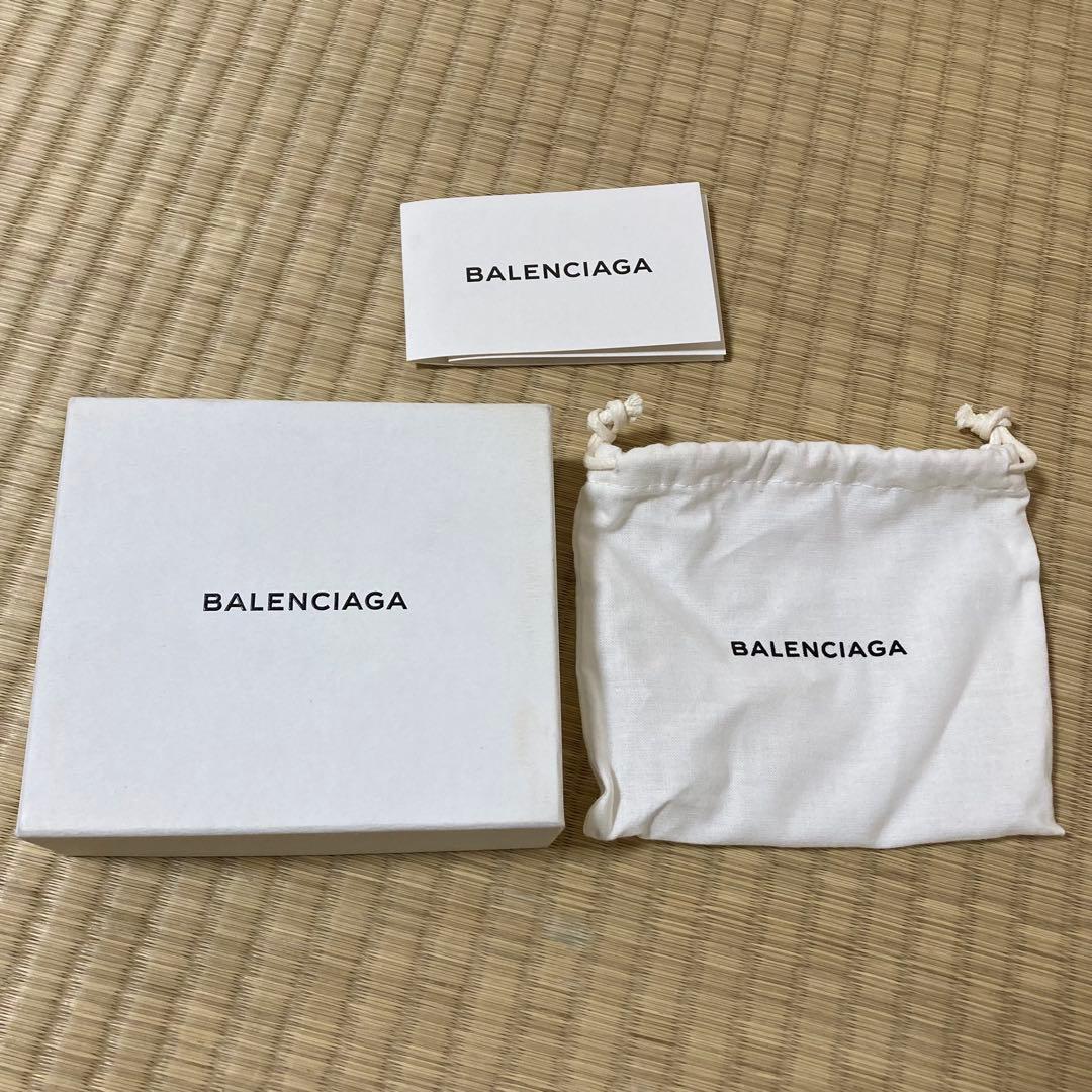 BALENCIAGA キーケース　レザー　ブルー 2015