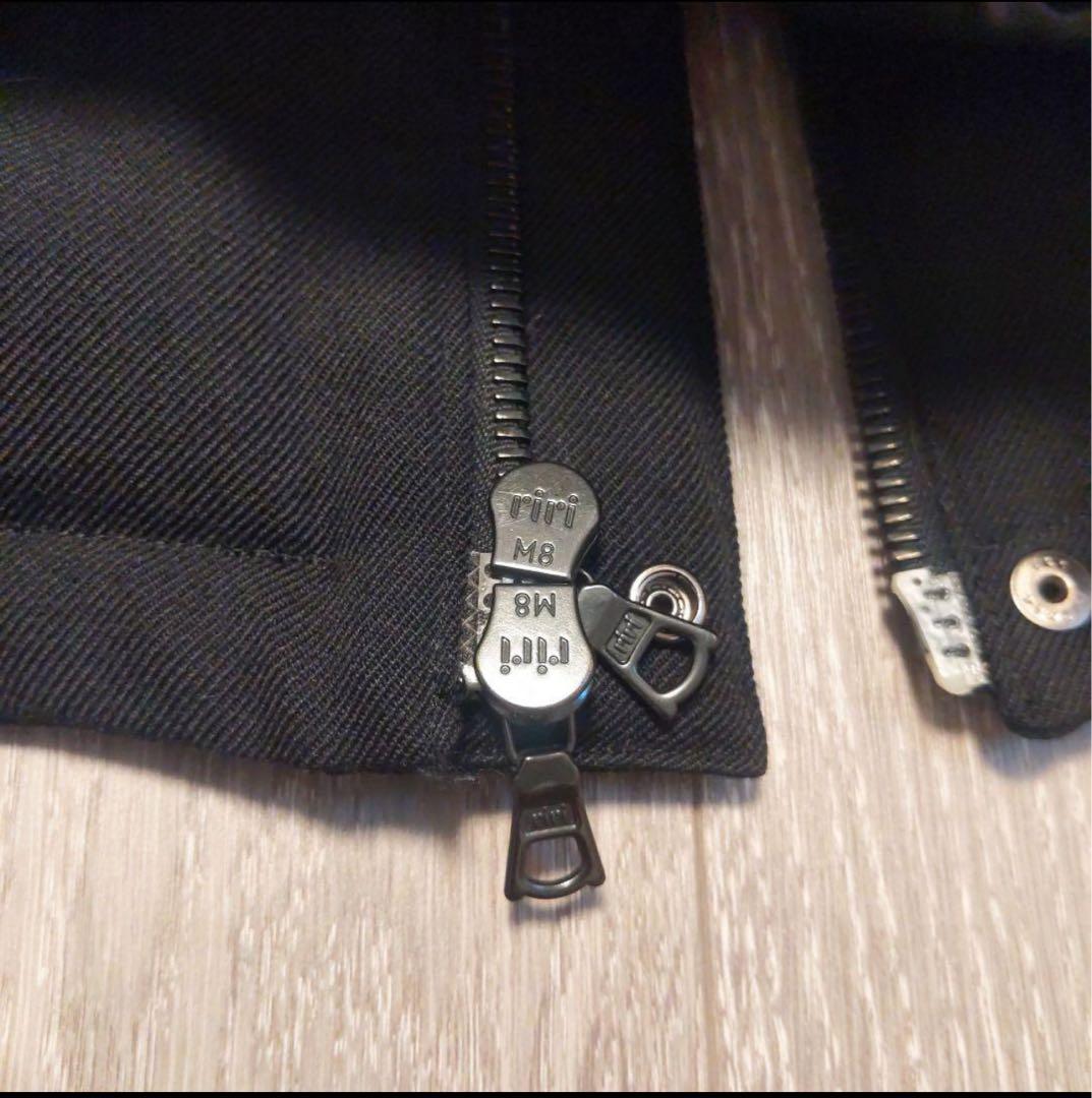 定価10万 wjk ウール×ラムレザー ダウンベスト M