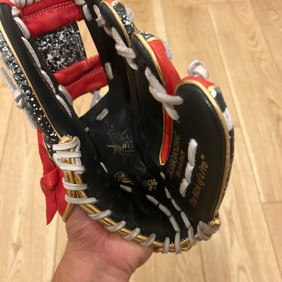 Rawlings Gold Glove Co. グローブ レッド/ブラック