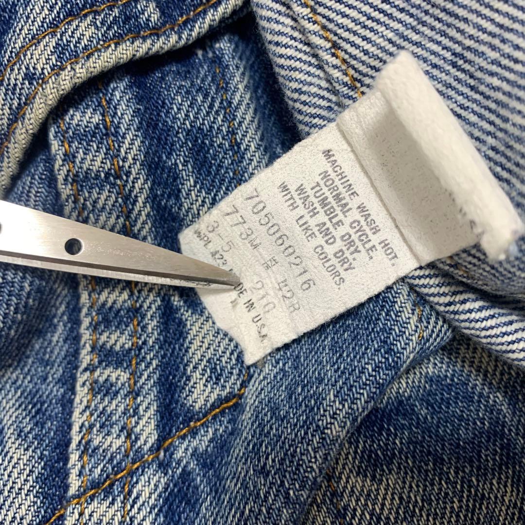 【USA製】80s Levi's 70506-0216 デニムジャケット 42