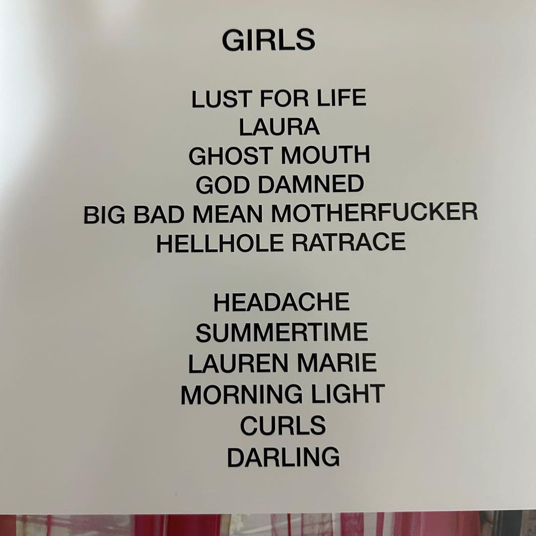 Girls / Album LPレコード