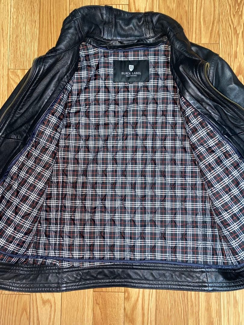 Burberry レザージャケット　S size 定価10万