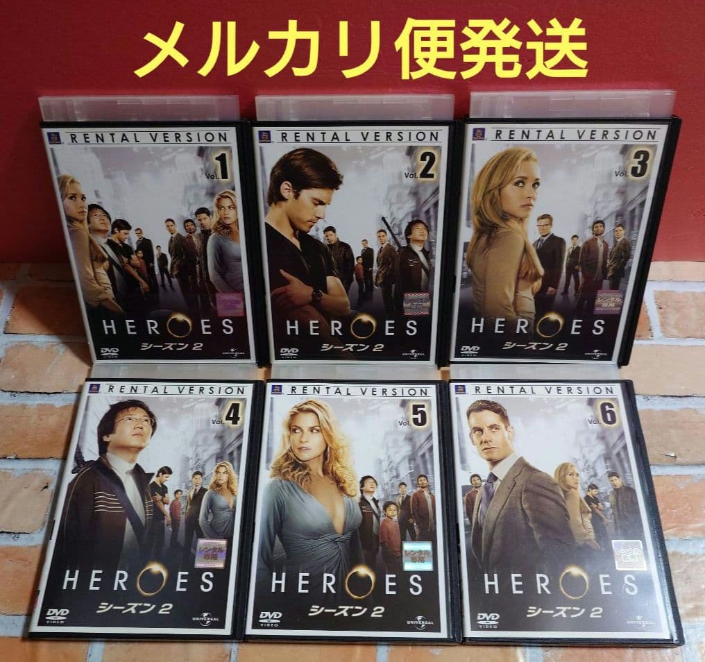 HEROES　海外ドラマ　全巻セット DVD〈レンタル落ち商品〉ヒーローズ