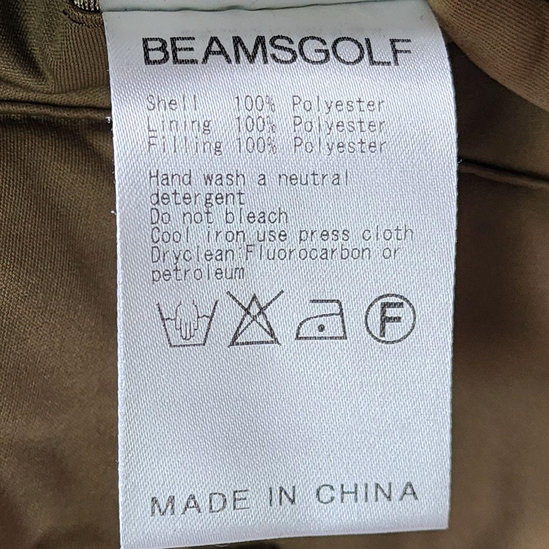 【良品】BEAMSGOLF ビームスゴルフ パデッドパンツ 中綿 カーキ M