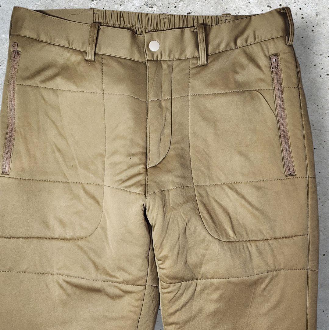【良品】BEAMSGOLF ビームスゴルフ パデッドパンツ 中綿 カーキ M
