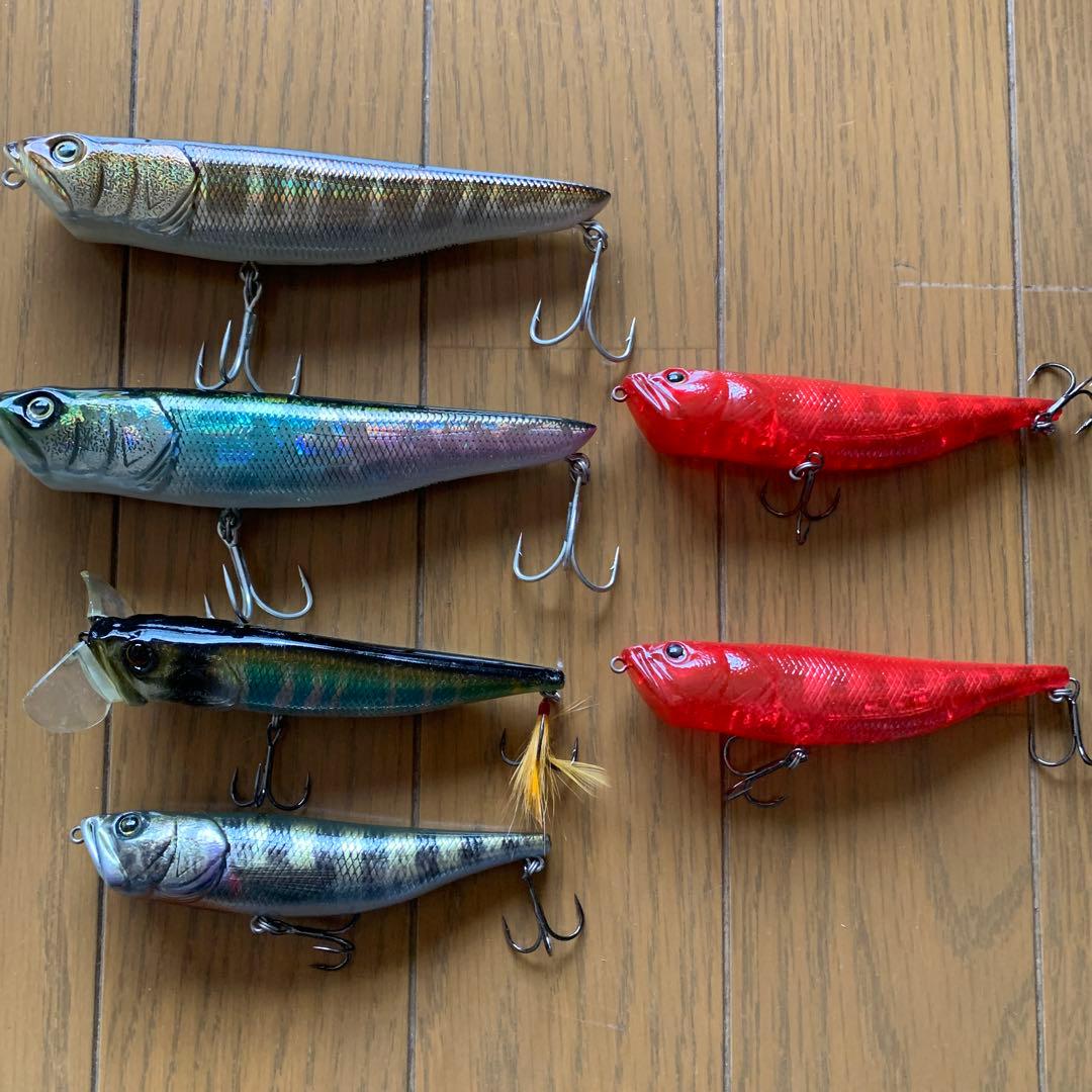 値下げ　バス釣り引退　ハードルアー開封済未使用90個セット メガバス、デプス等
