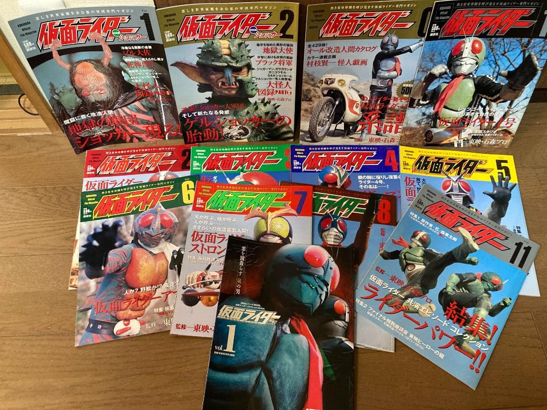 ディアゴスティーニ仮面ライダーDVDコレクションとマガジンなど