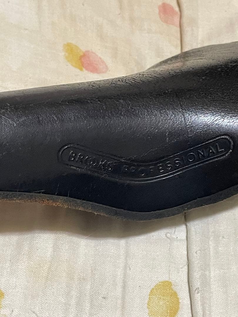Brooksプロフェッショナル　サドル　ビンテージ1984年ビンテージレーサーに