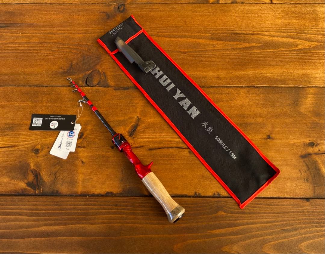 トラウトロッド　5ft ベイトテレスコロッド　渓流釣り　トラウト
