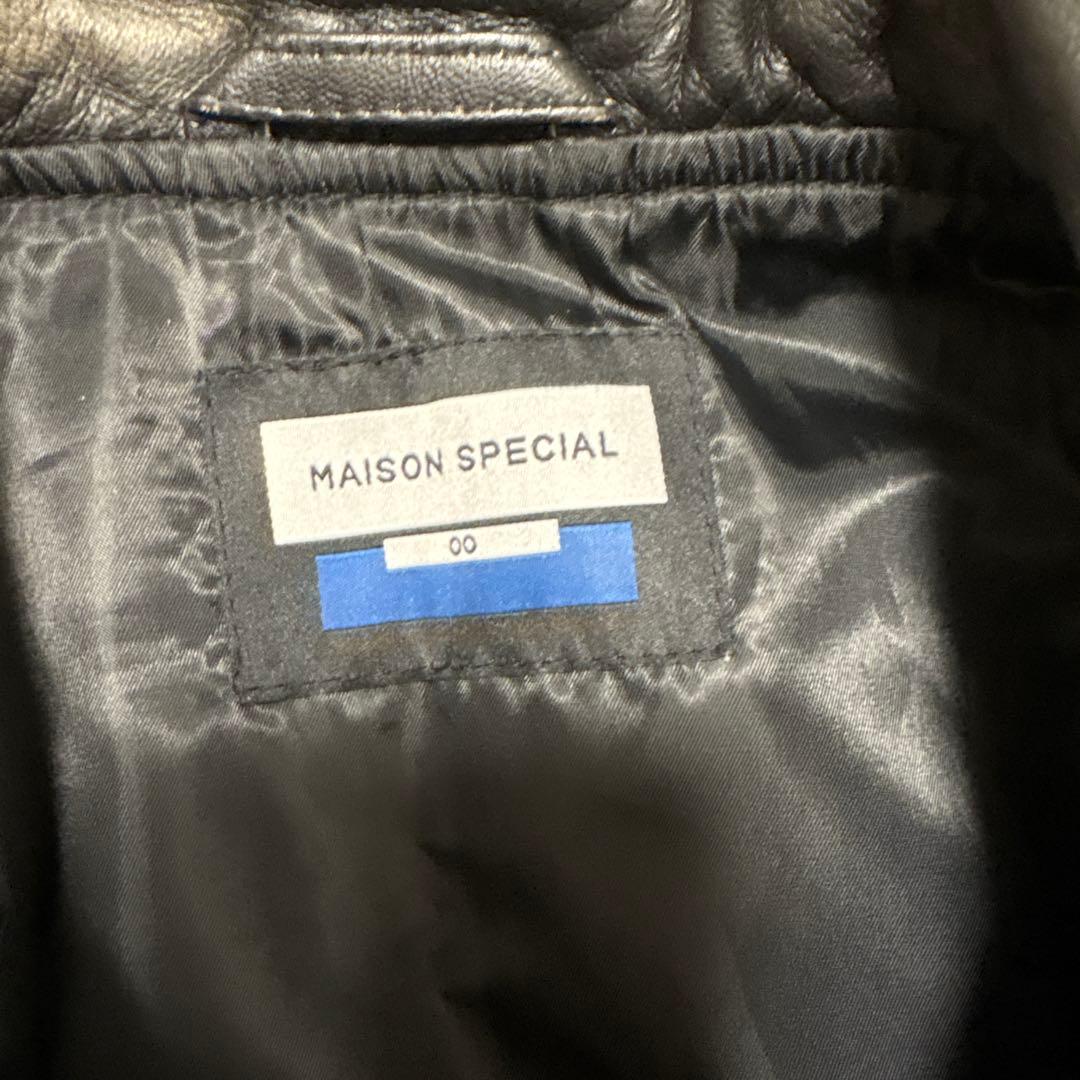 ジャケット・アウター Sheep Leather Double Rider Jacket