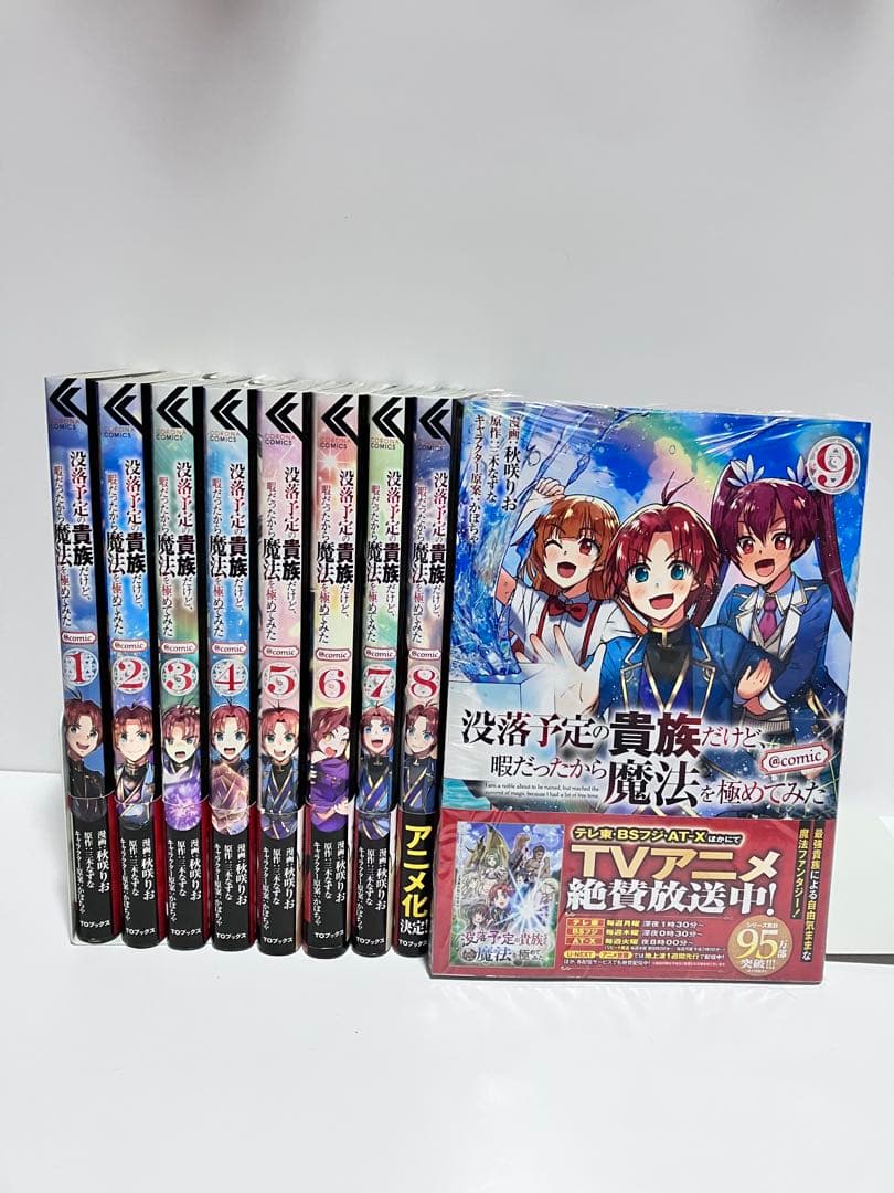 没落予定の貴族だけど、暇だったから魔法を極めてみた@COMIC 1〜10