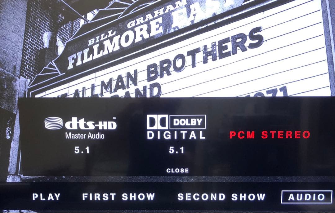 ブルーレイオーディオディスクのみ!! ALLMAN BROTHERS BAND