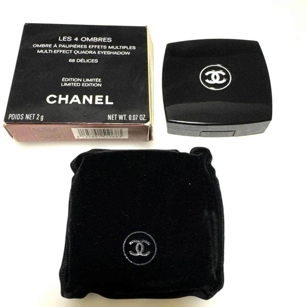 CHANEL アイシャドウ レ キャトル オンブル68デリス限定品 4カラー