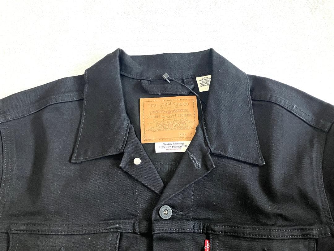 【新品】LEVI'S トラッカー ジャケット 3rd メンズ サイズ M 黒