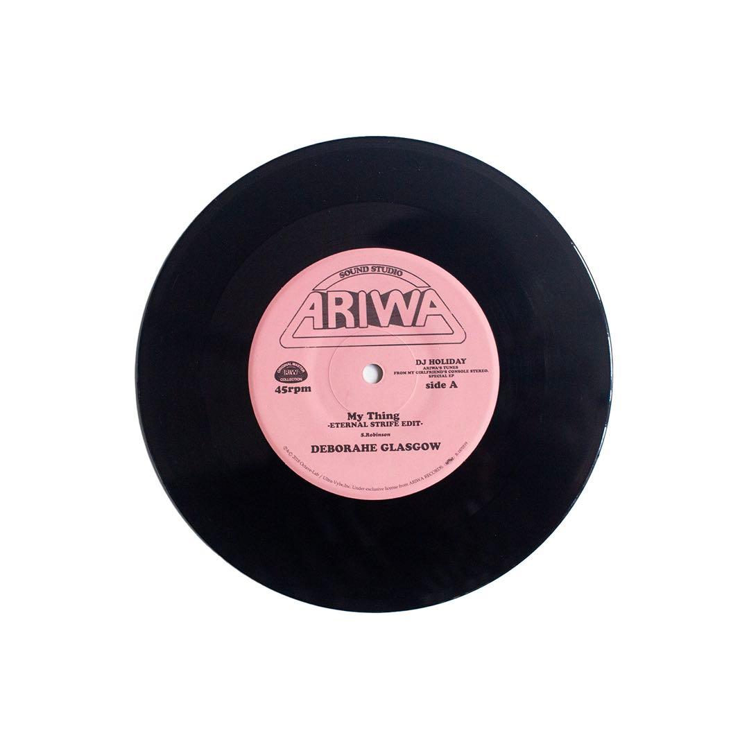 希少 完売品 ARIWA Deborahe Glasgow 7インチレコード