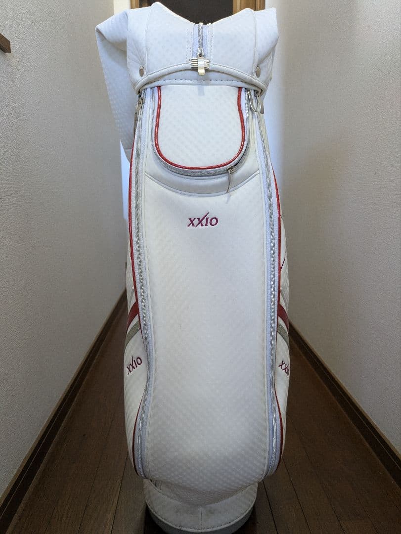 xxio レディースキャディバッグホワイト