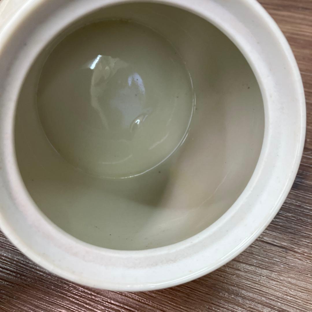 3F 九谷焼 茶器セット 急須 湯呑み 5客 赤絵 金彩 扇面 花尽くし