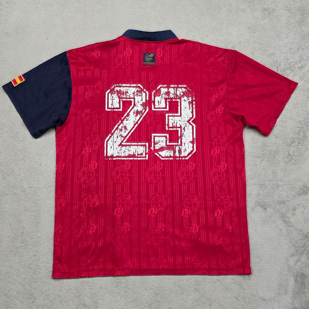 スペイン代表　1996　ユニフォーム　L　adidas　アディダス　レッド
