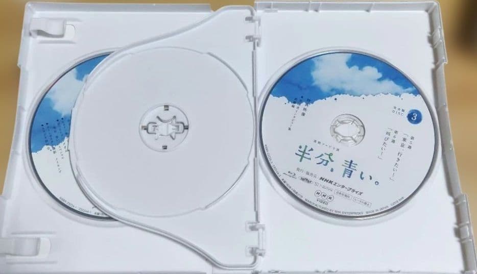 連続テレビ小説 半分,青い。完全版 ブルーレイBOX　※封入特典欠品