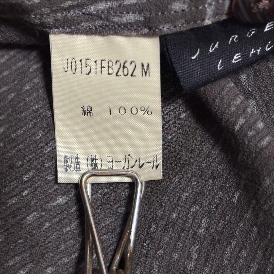 ヨーガンレール シャツ ジャケット 総柄 コットン M