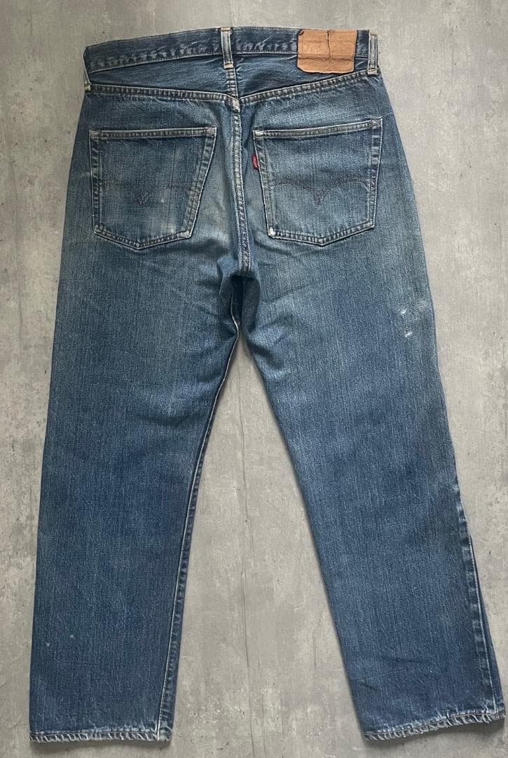 70S リーバイス501 66BIGE過渡期モデル レア足長R リペア済み