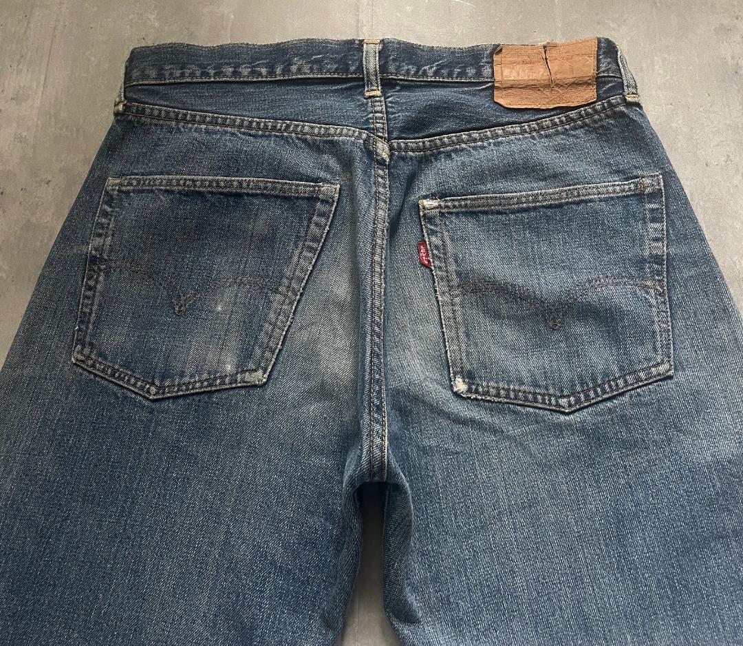 70S リーバイス501 66BIGE過渡期モデル レア足長R リペア済み