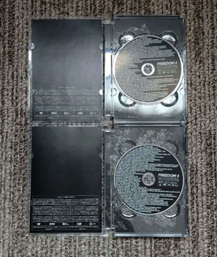 FREEDOM　DVD全巻＋PREVITED　8巻セット