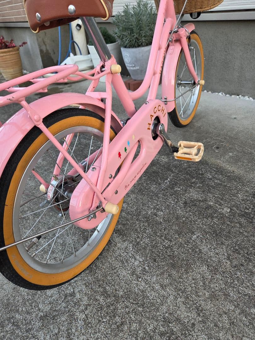 ブリヂストン ハッチ ピンク子供用自転車 キッズ 16インチ