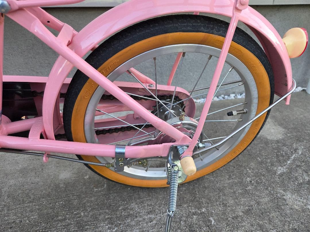 ブリヂストン ハッチ ピンク子供用自転車 キッズ 16インチ
