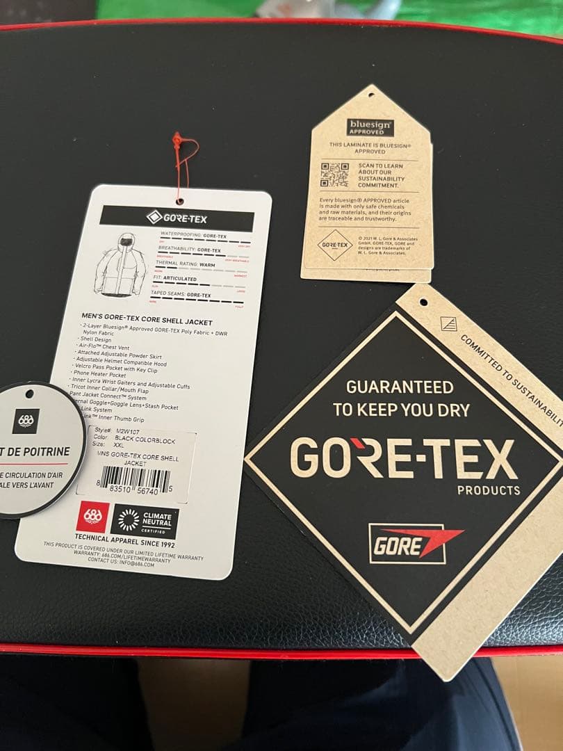 スノーボード 686 GORE-TEX CORE SHELL JACKET 23-24