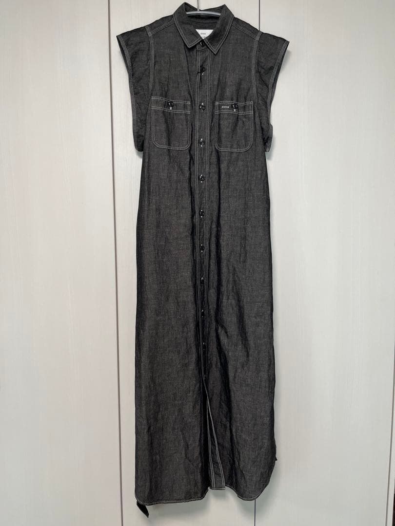 HYKE CHAMBRAY DRESS サイズ１　未使用品　最終値下げ