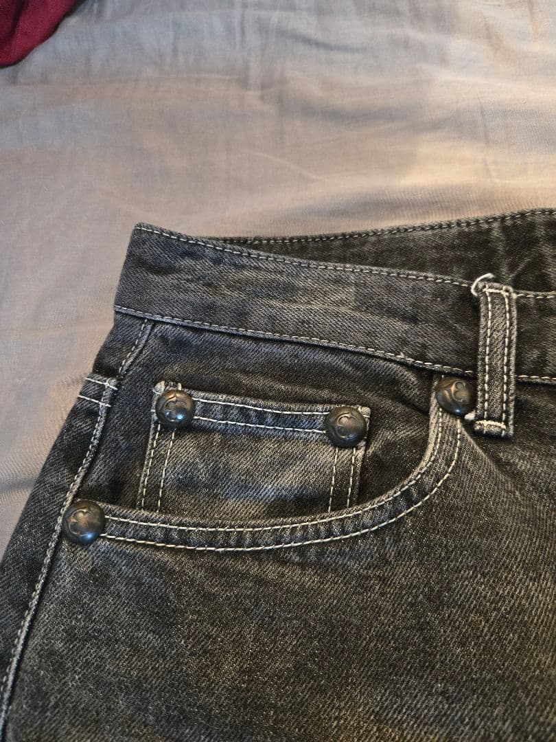 パンツ Thug club Tribal denim Size 2 Black