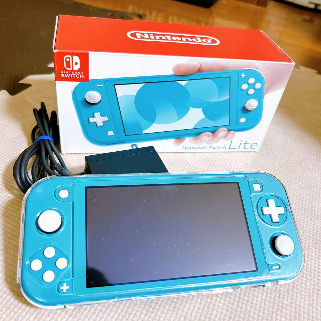 A*r様 Nintendo Switch Lite ターコイズ ジャンク品付属品