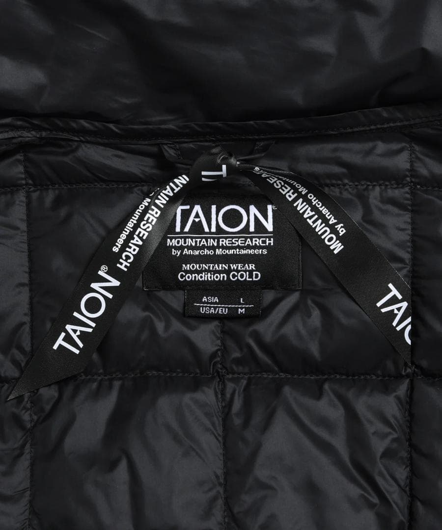 10周年コラボ【TAION × Mountain Research】ダウンベスト