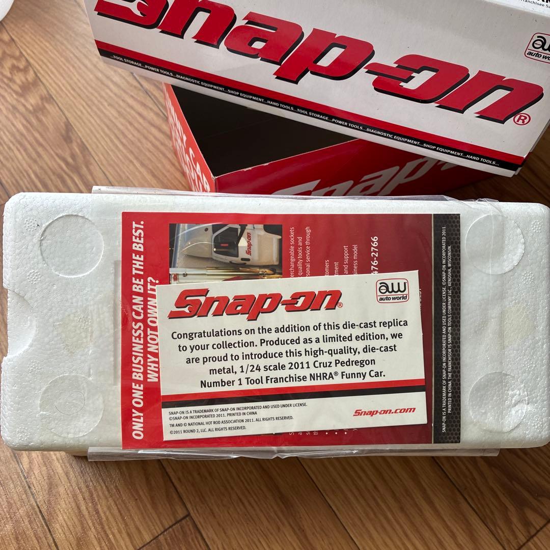 Snap-on 1/24スケール NHRAファニーカー　プラモデル