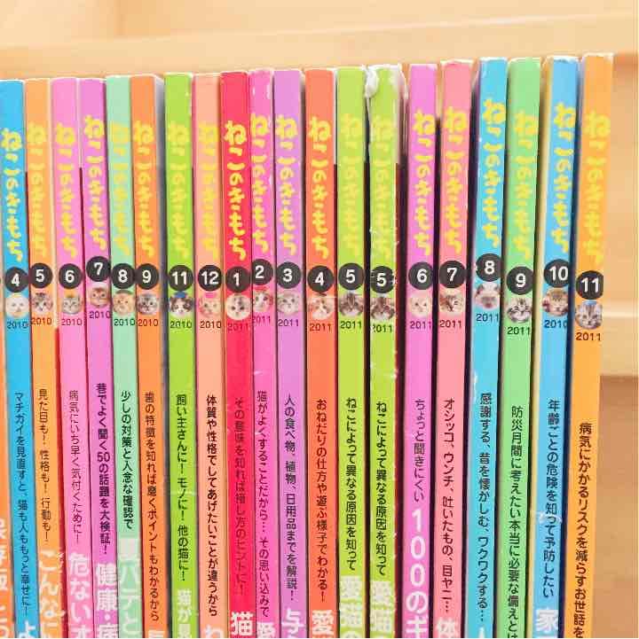 ねこのきもち 62冊