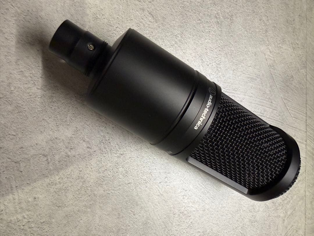 【美品】audio-technica AT2020 ブラック