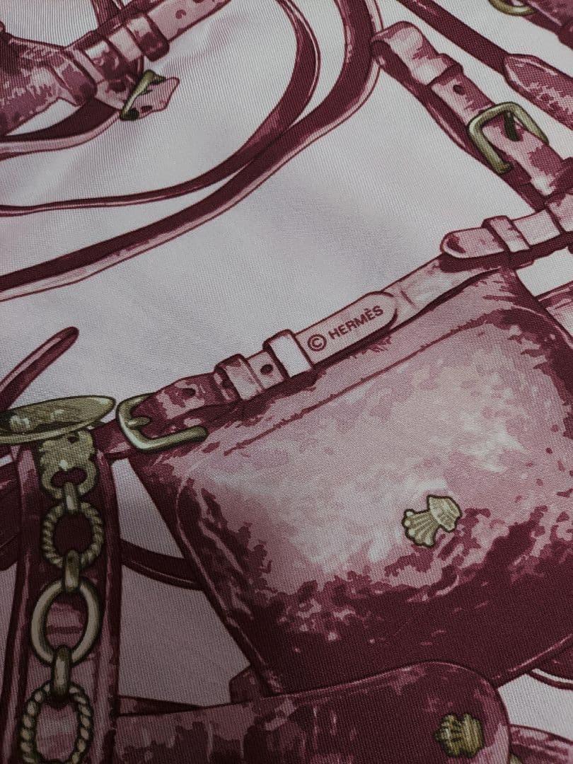 HERMÈS Brides Rebelles スカーフ カレ90