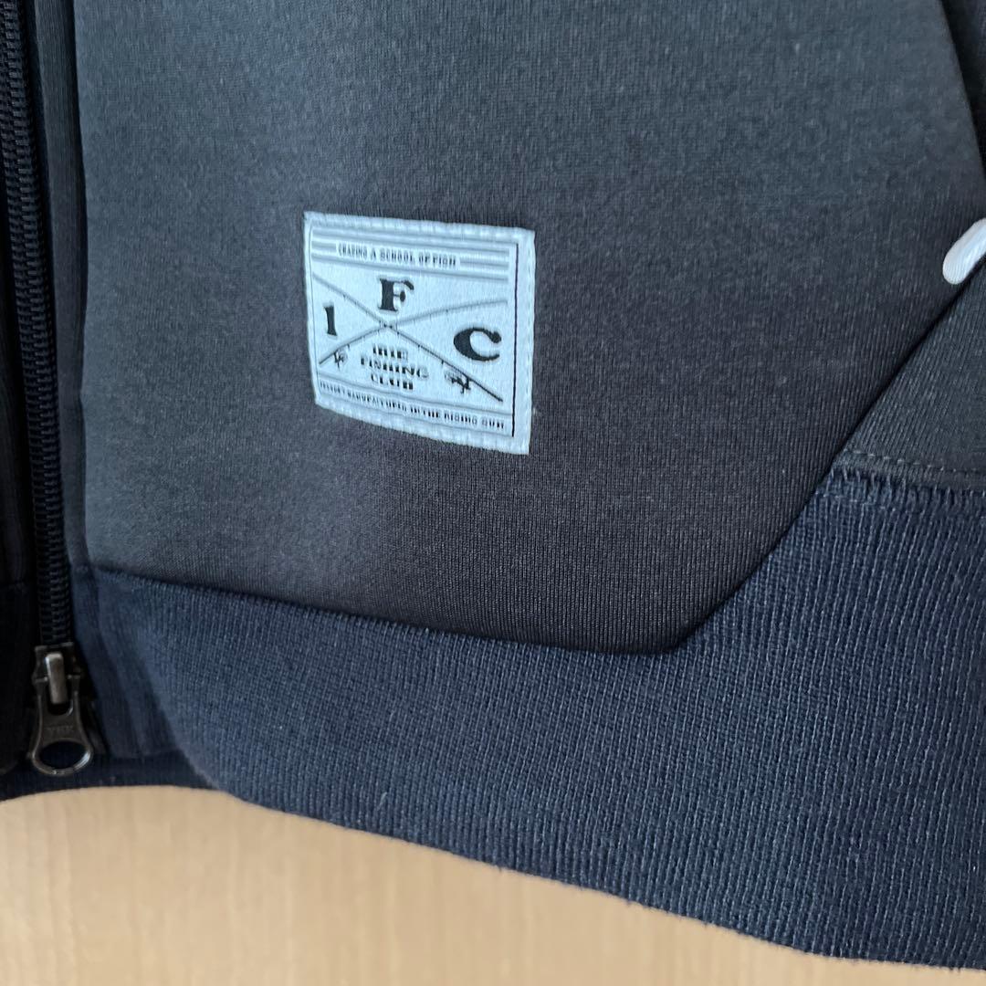 【TENPURA】IRIE FISHING CLUB ブラックパーカー L