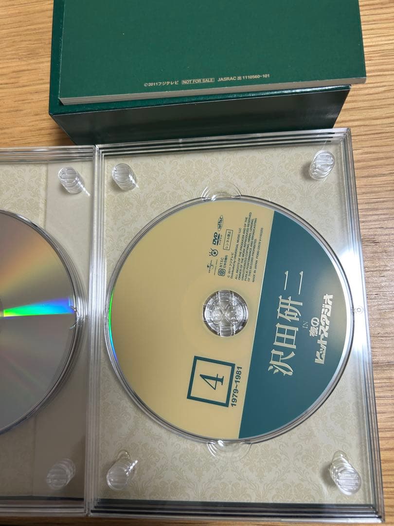 沢田研二 in 夜のヒットスタジオ DVDオビ付き