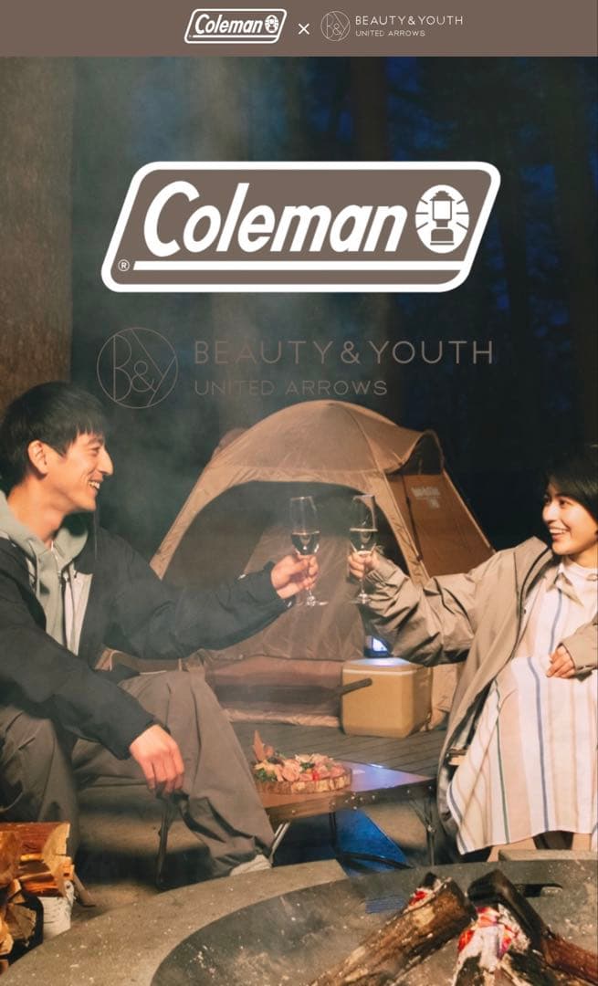 Coleman × BEAUTY&YOUTH アウトドアチェア　ブラウン