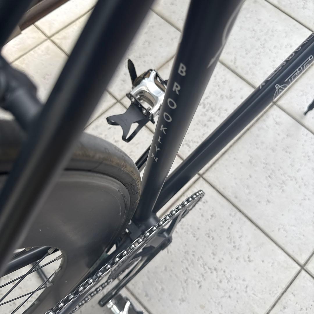 affinity cycles lopro クロモリ美品　フロント予備ホイール付