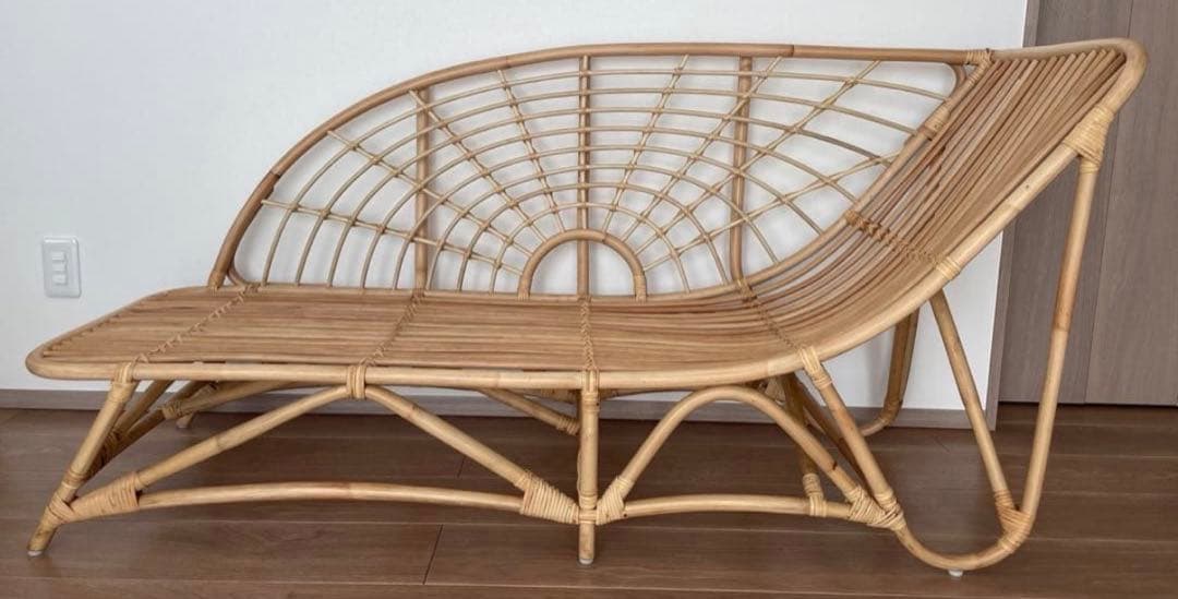 ラタン ソファ ベンチ チェア カウチ アジアン家具 リゾート家具 ベンチ