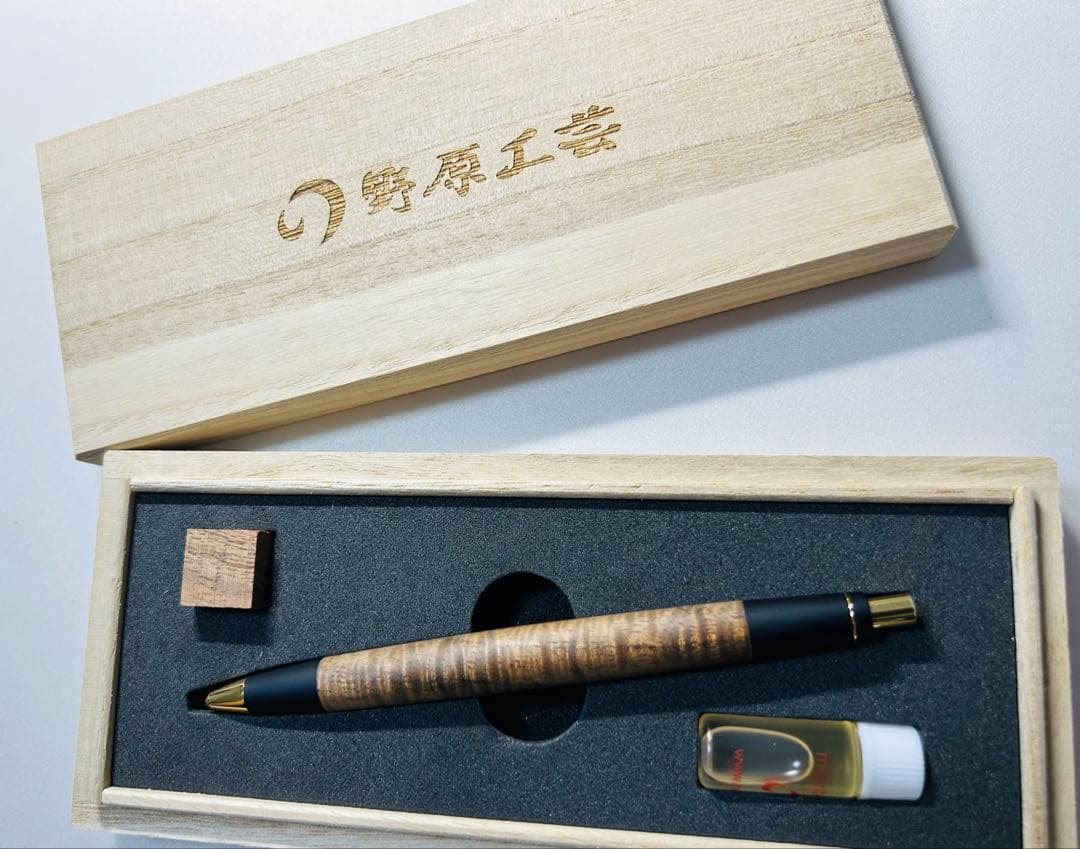 野原工芸　ハワイアンコア　シャープペンシル　ゴールド